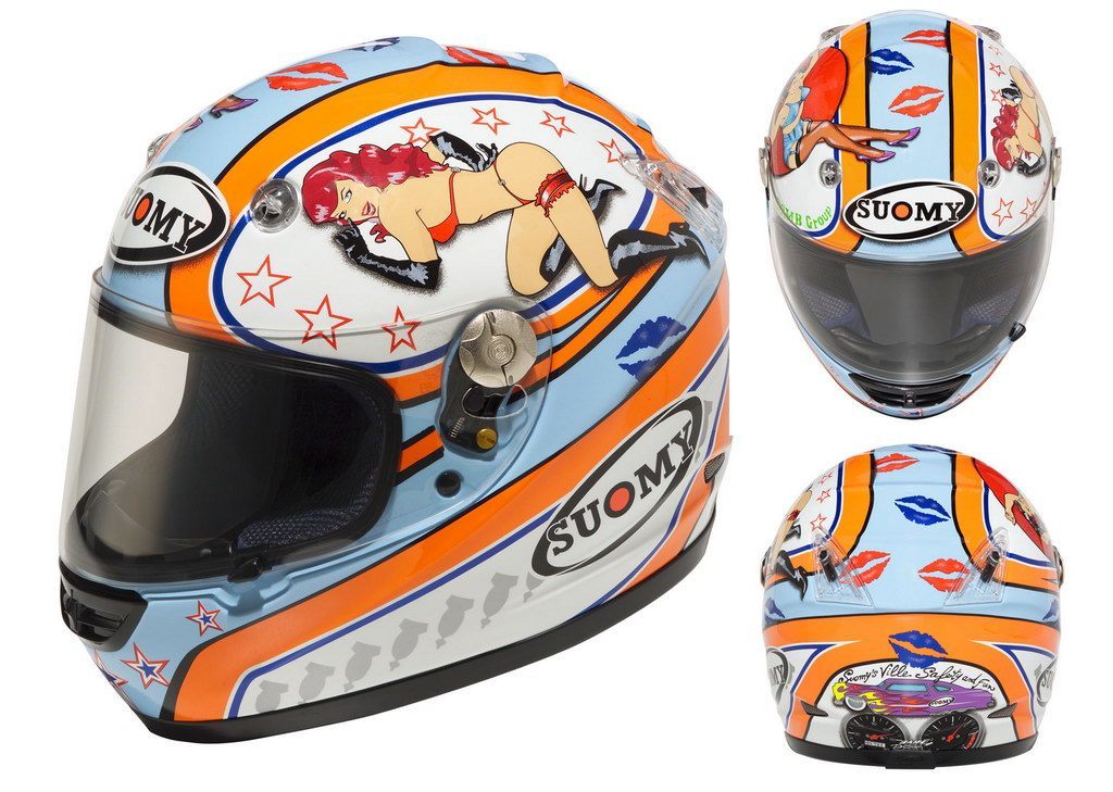 Suomy lanza el nuevo casco Vandal con gráfica Pin Up