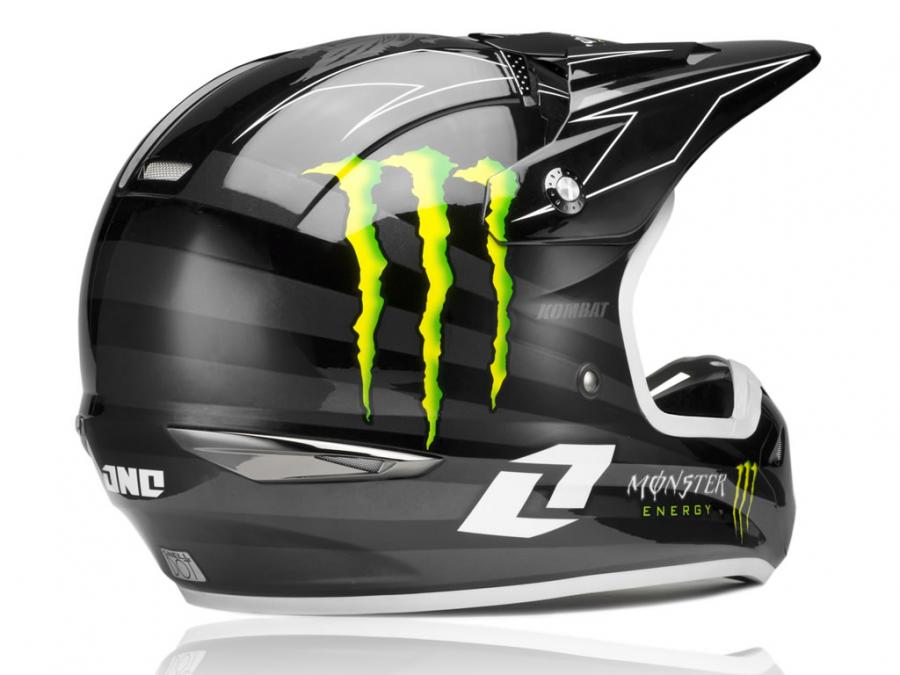Casco cross monster energy hotsell