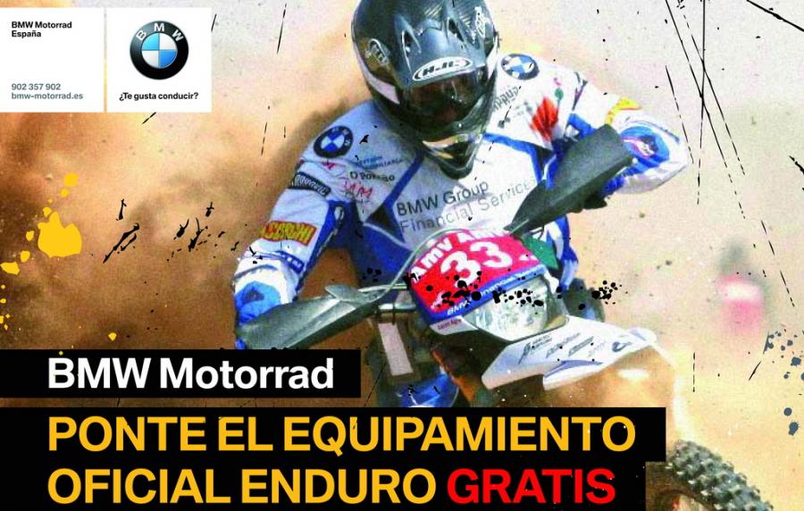 Hazte con tu BMW G450 X, puedes conseguir el equipamiento oficial ¡Gratis!