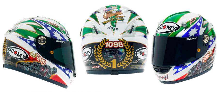 Suomy lanza una edición limitada conmemorativa de los tres títulos mundiales de Bayliss