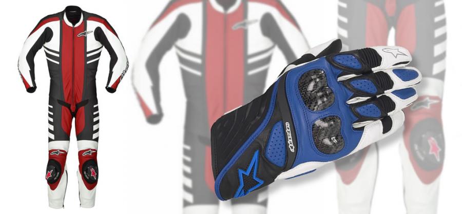 Mono CR y guantes SP-5, novedades de la colección ’09 de Alpinestars