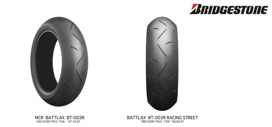 Nuevo neumático deportivo Battlax BT-003 Racing Street