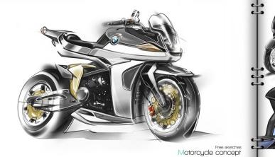 ¿Podría ser esta la nueva BMW HP2-800S 2009? Así la ha dibujado Roberto Redaelli