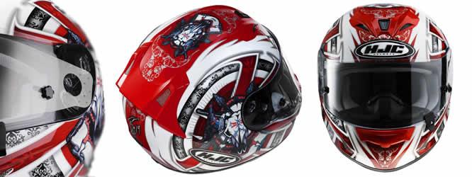 Casco HJC FG15 Prepeg Replica Ben Spies