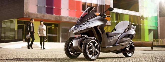 HYbrid3 Evolution, el scooter más ecológico de Peugeot