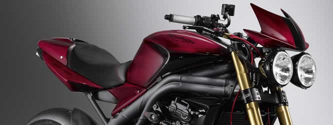 Triumph equipará amortiguadores Öhlins en buena parte de su gama