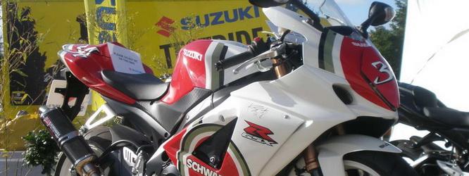 Ben Charity subastará una Suzuki GSX-R1000 construida en exclusiva para Kevin Schwantz