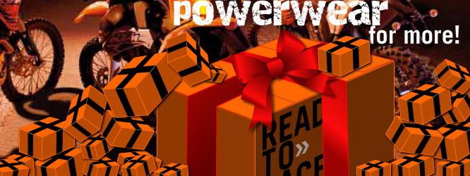 Esta Navidad ¡apúntate al naranja! Regala los artículos de KTM Power Wear
