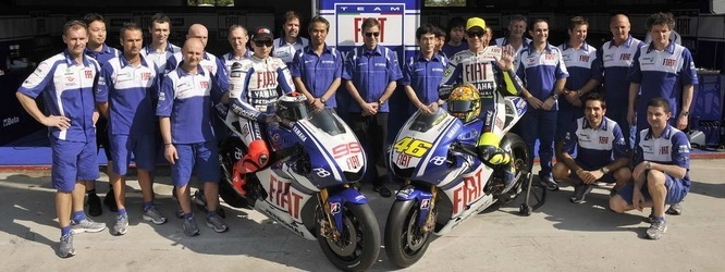 Video y fotos · Presentación del Fiat Yamaha Team 2010