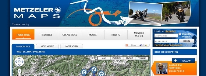 Metzeler presenta Metzeler Maps