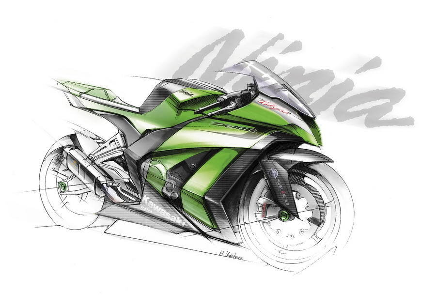Así será la nueva Ninja ZX-10R 2011