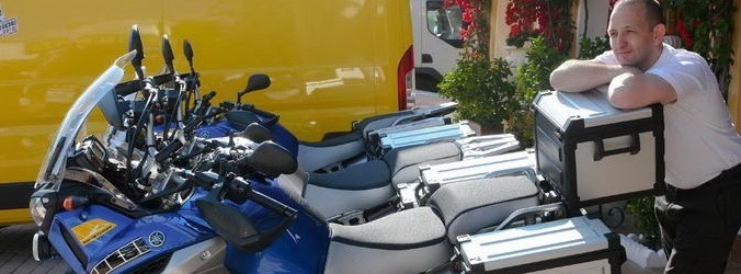 Yamaha entrega 5 Super Ténéré a Riders for Health
