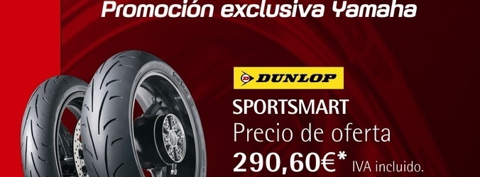 Compra unos Dunlop en ServiYamaha y llévate un caballete