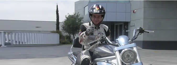 Hyosung Ibérica y Emilio Zamora juntos en Stunt