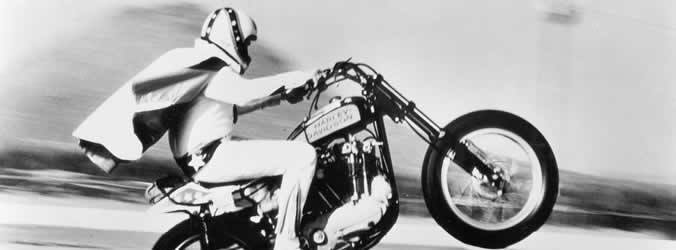 Harley-Davidson dedica una exposición al acróbata Evel Knievel
