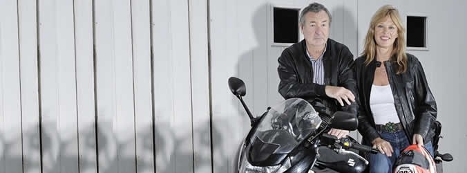 El batería de Pink Floyd elige la Suzuki Bandit 650 S
