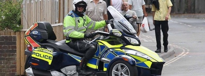 Un Can-Am Spyder para la policía