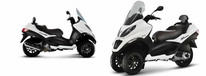 Mp3 «Sport». El tres ruedas de Piaggio con cuore sportivo
