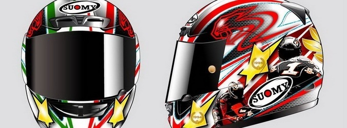 Suomy lanza un casco edición limitada Max Biaggi