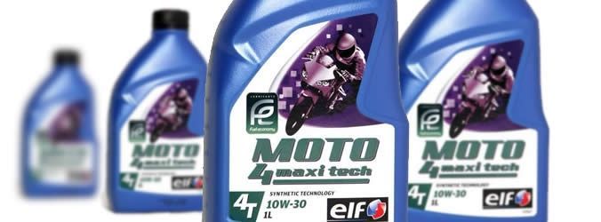 Elf Moto lanza un nuevo lubricante de última generación para motores de 4T