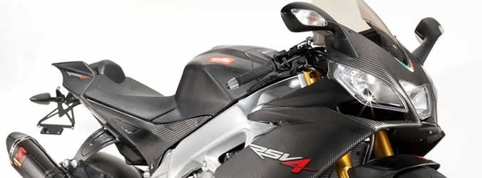 La Aprilia RSV4 se viste con fibra de carbono