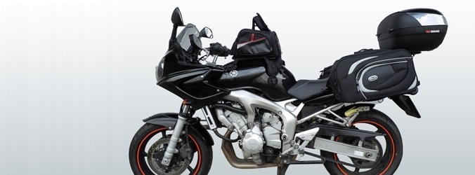 Shad equipa de pies a cabeza tu Yamaha Fazer FZ6