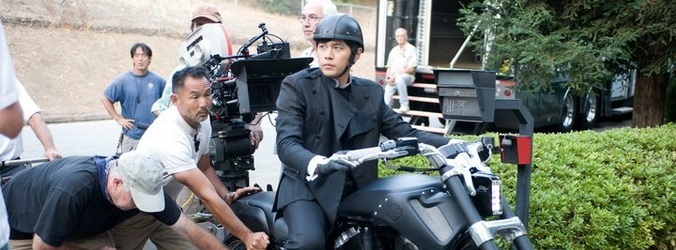 La V-Rod customizada de The Green Hornet