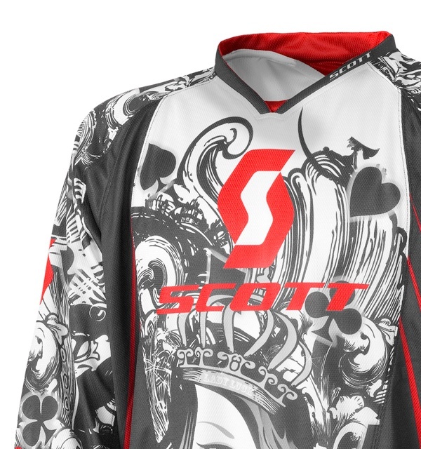 Camiseta y guantes 250 Gambler de Scott