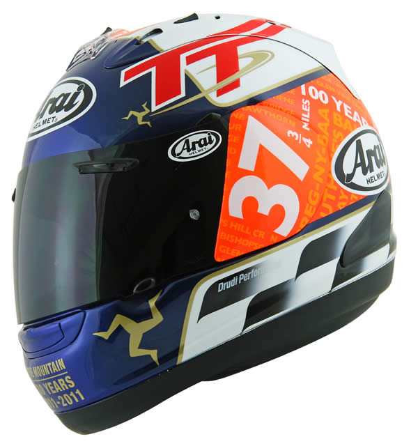 Arai presenta la edición limitada del RX7 TT iom 2011