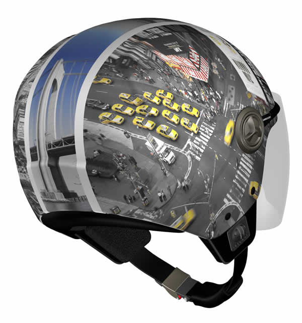 Casco NZI con tu fotografía preferida