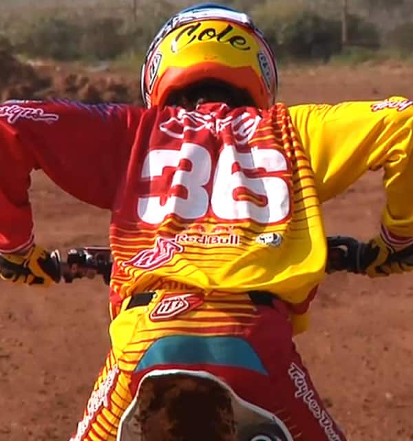 Cole Seely exprime a fondo la Honda CRF450R