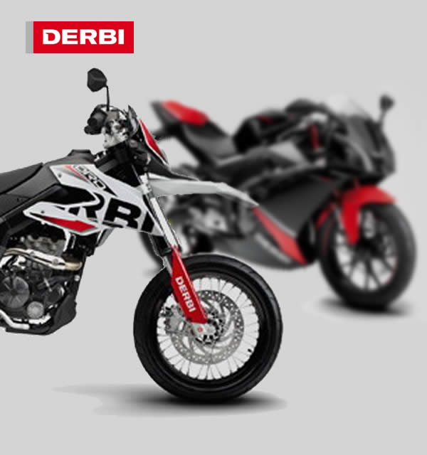 Disponibles los nuevos colores de las Derbi DRD y GPR