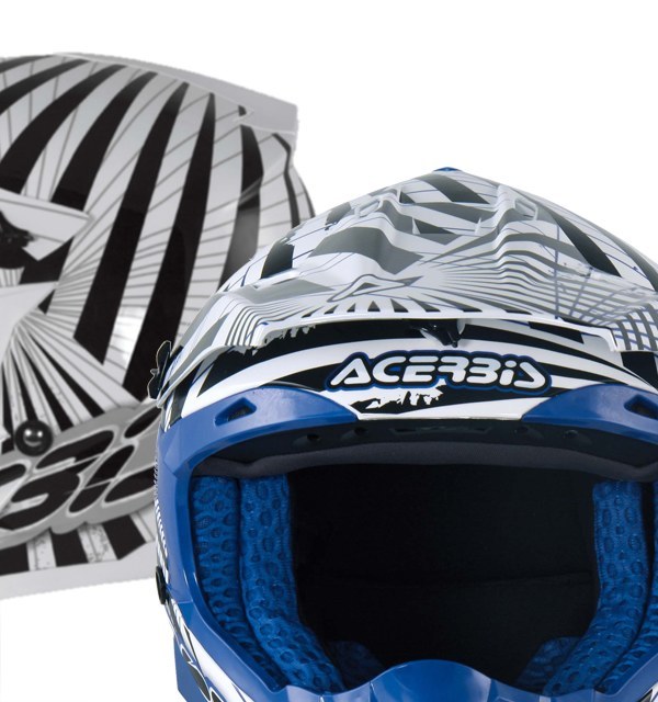 Tres nuevas gráficas para el casco OnWay de Acerbis