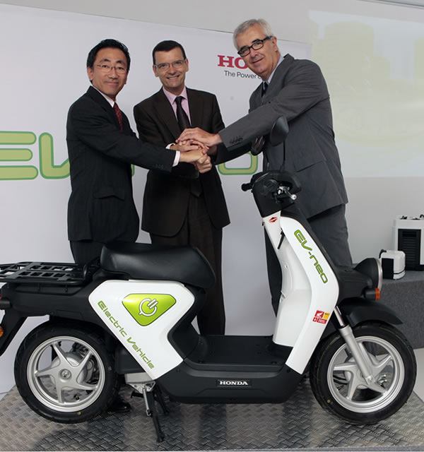 Barcelona laboratorio de pruebas del nuevo EV-neo de Honda