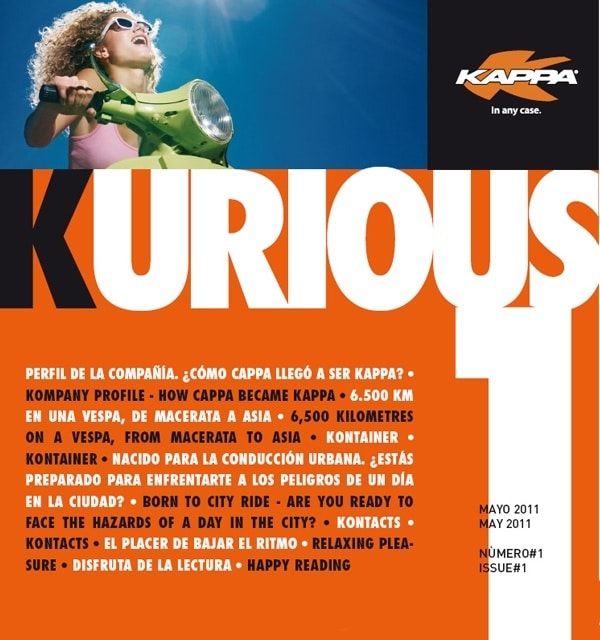 Kurious, la nueva revista corporativa de Kappa