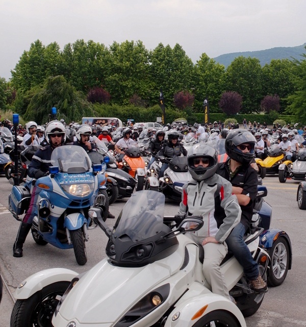 Can-Am Spyder celebra su mayor concentración europea