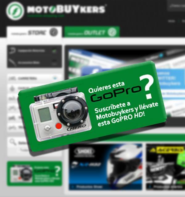 Motobuykers abre su tienda on-line permanente