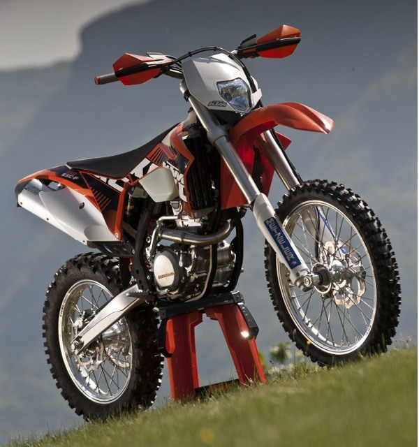 350 EXC-F, protagonista de la gama KTM Enduro 2012