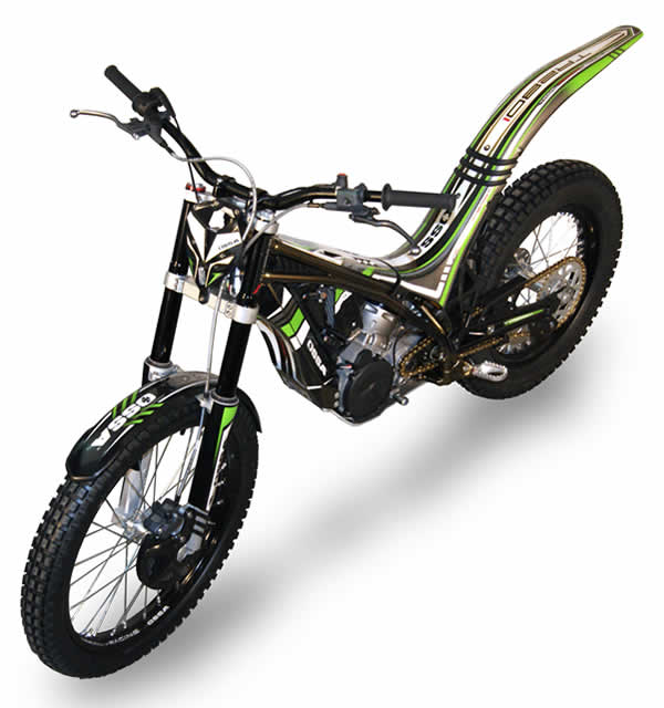 OSSA perfecciona su moto de trial con la nueva TR280i