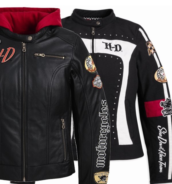 La moda más racer de Harley-Davidson, para ella