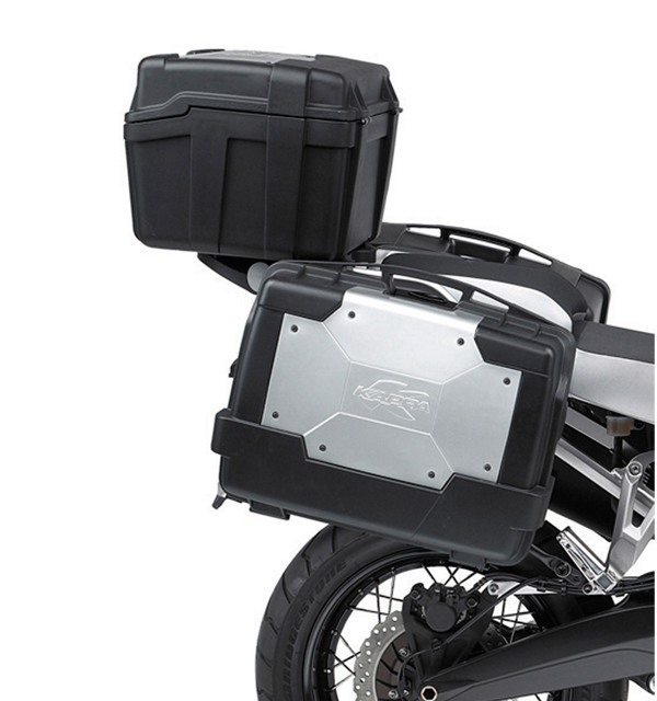 Un toque aventurero en tu moto con las maletas Kappa KGR-Garda