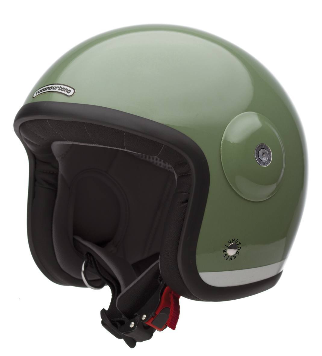 Casco Demi-Jet Tucano Urbano - El 'Fresh - Verde Granny Opaco – La