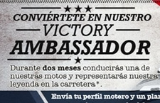 Victory Motorcycles busca embajadores. ¿Quieres ser tú?