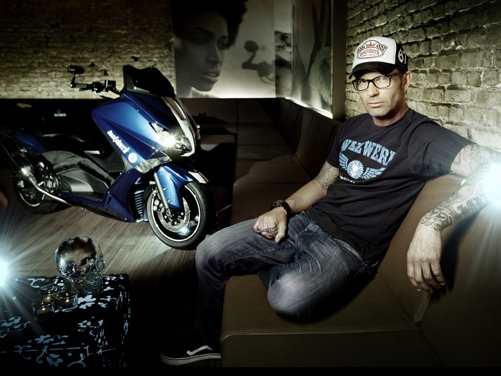 La Yamaha TMAX Hyper Modified según Marcus Waltz