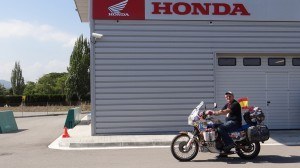 ian coates en el HIS © Montesa Honda.