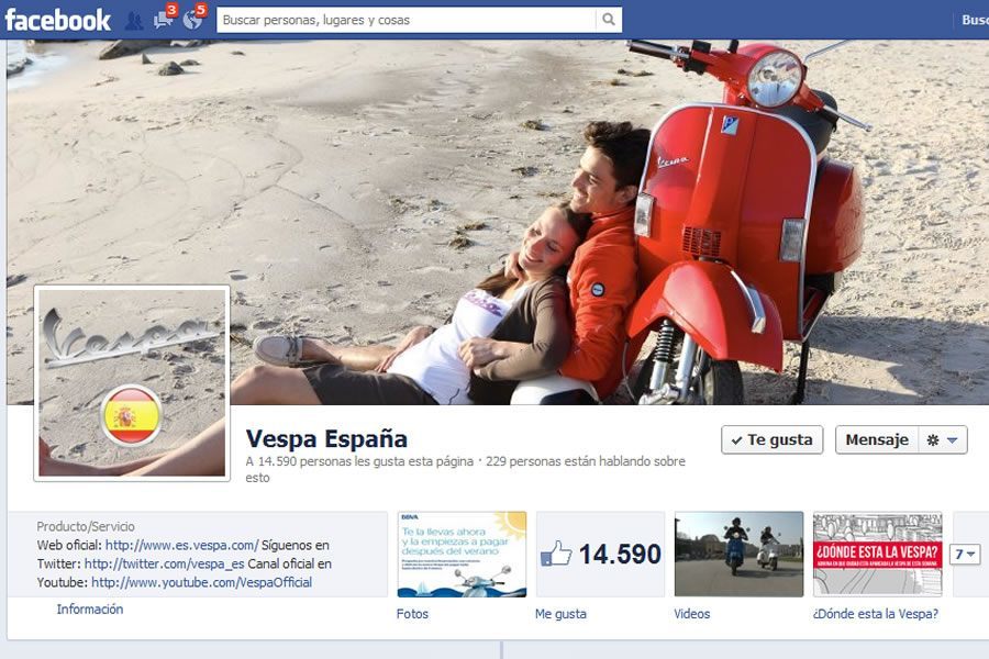 ¿Dónde está la Vespa? Participa en este concurso en Facebook y llévate merchandising Vespa