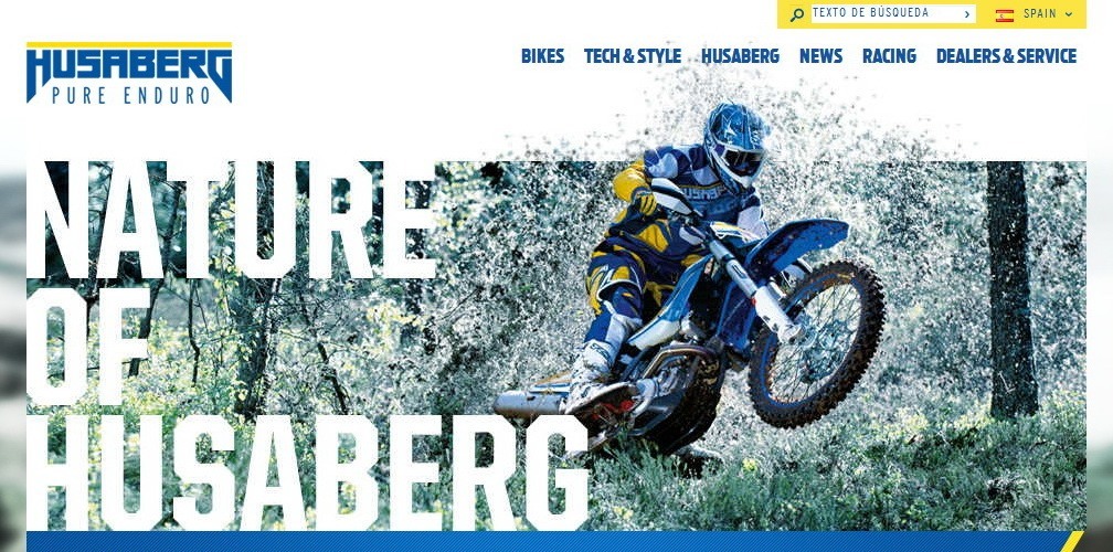 Husaberg estrena nueva página web con toda la info de la gama 2013