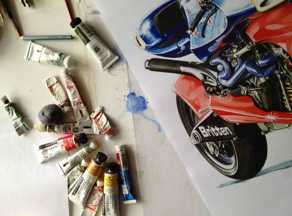Dainese lanza un calendario 2013 edición limitada de Guy Martin