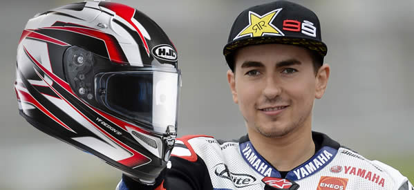Jorge Lorenzo cambia de casco y ficha por HJC