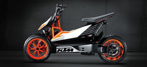 KTM E-Speed, el scooter eléctrico de KTM se deja ver en Tokio